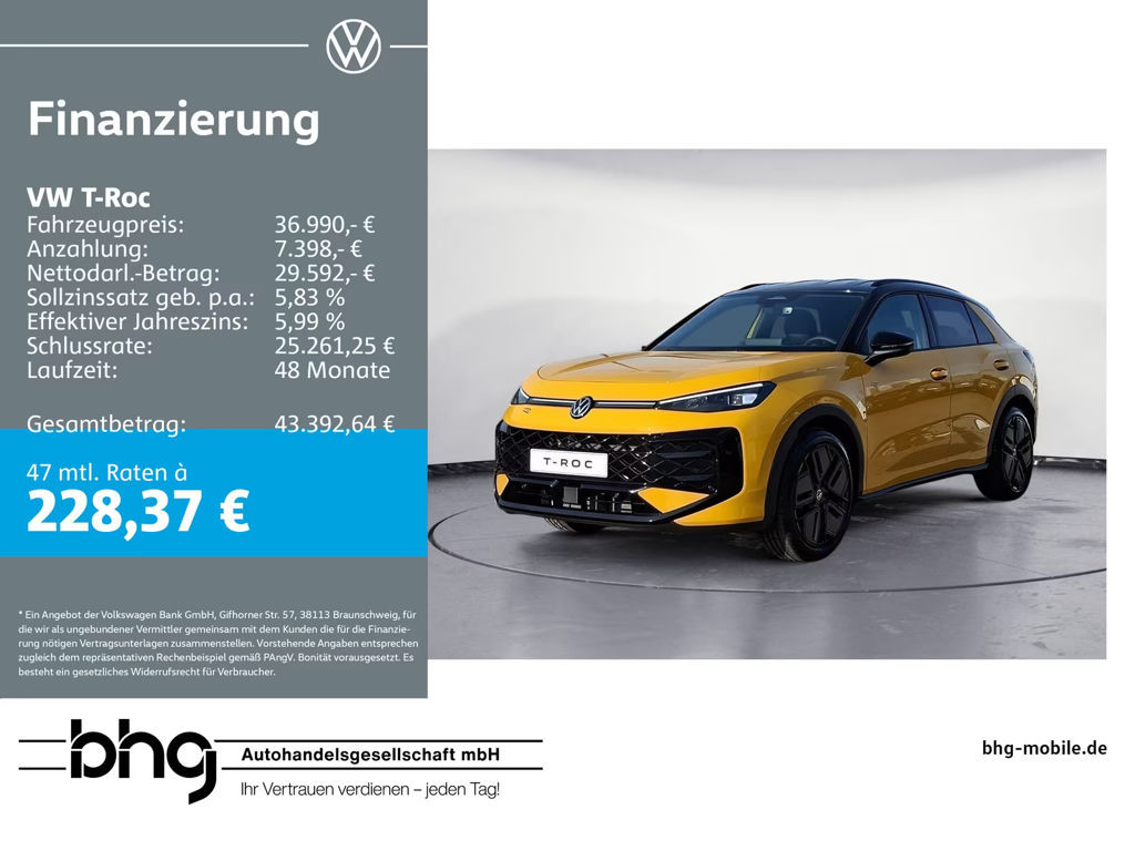 Volkswagen T-Roc R-Line