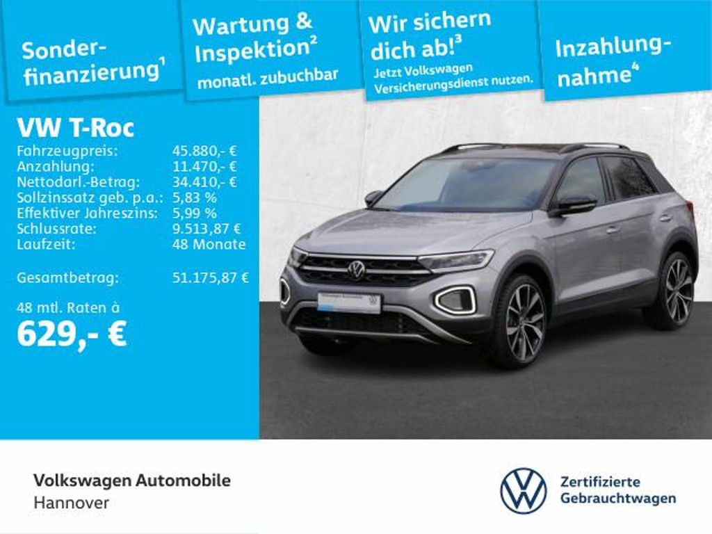 Volkswagen T-Roc DSG Style 2.0 TDI