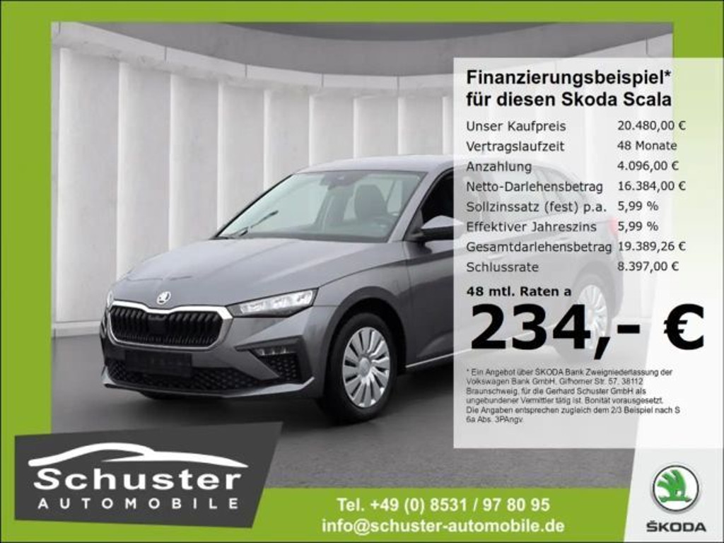 Skoda Scala Essence TSI*DSG LED SHZ Tempo digCockp PDC
