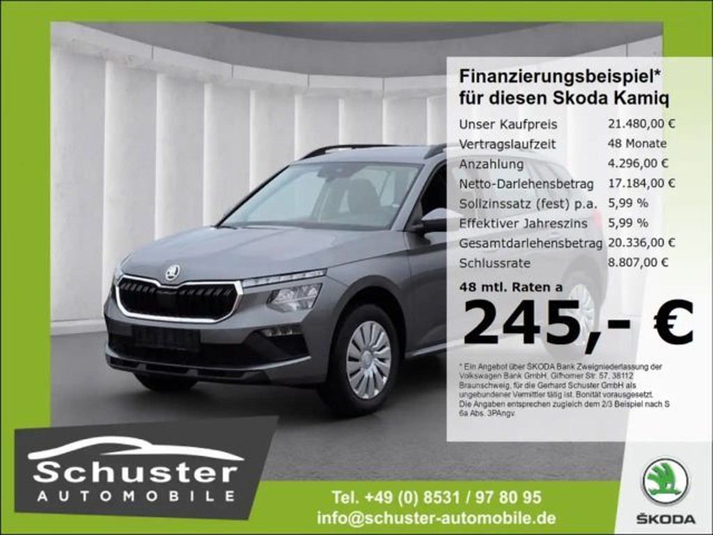 Skoda Kamiq Essence TSI*DSG LED SHZ Tempo digCockp PDC