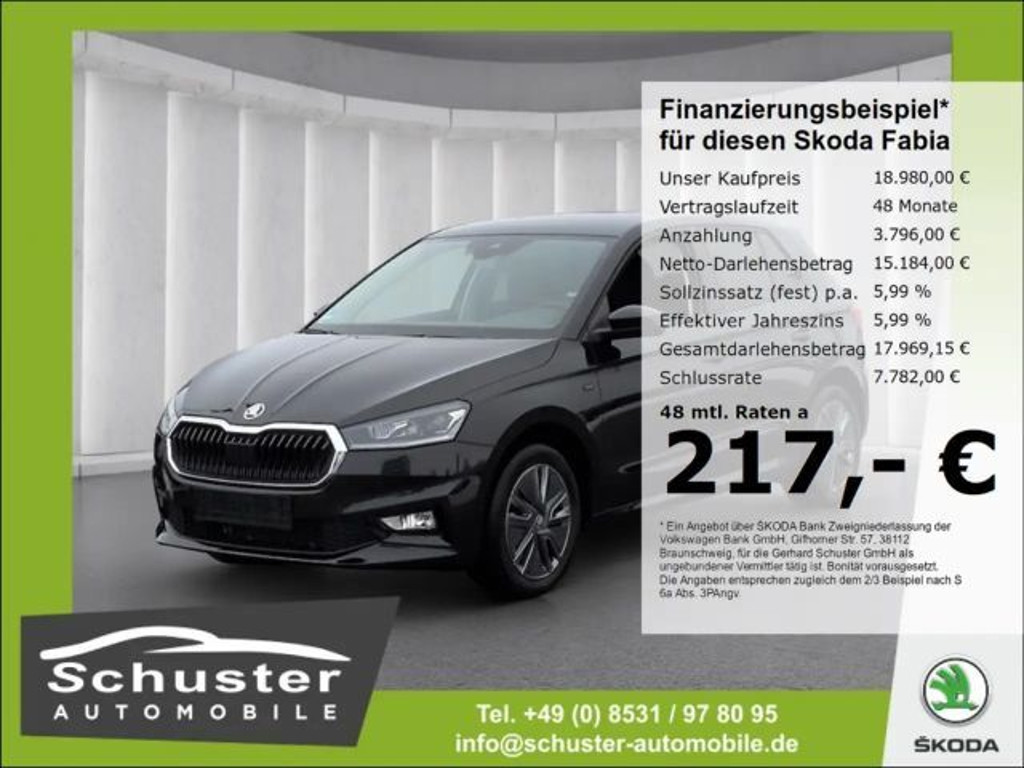 Skoda Fabia 1.0 TSI Tour