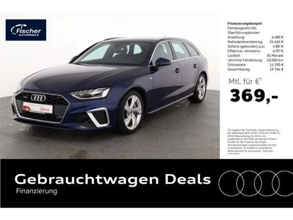 Audi A4 Avant Quattro S-Line 40 TDI