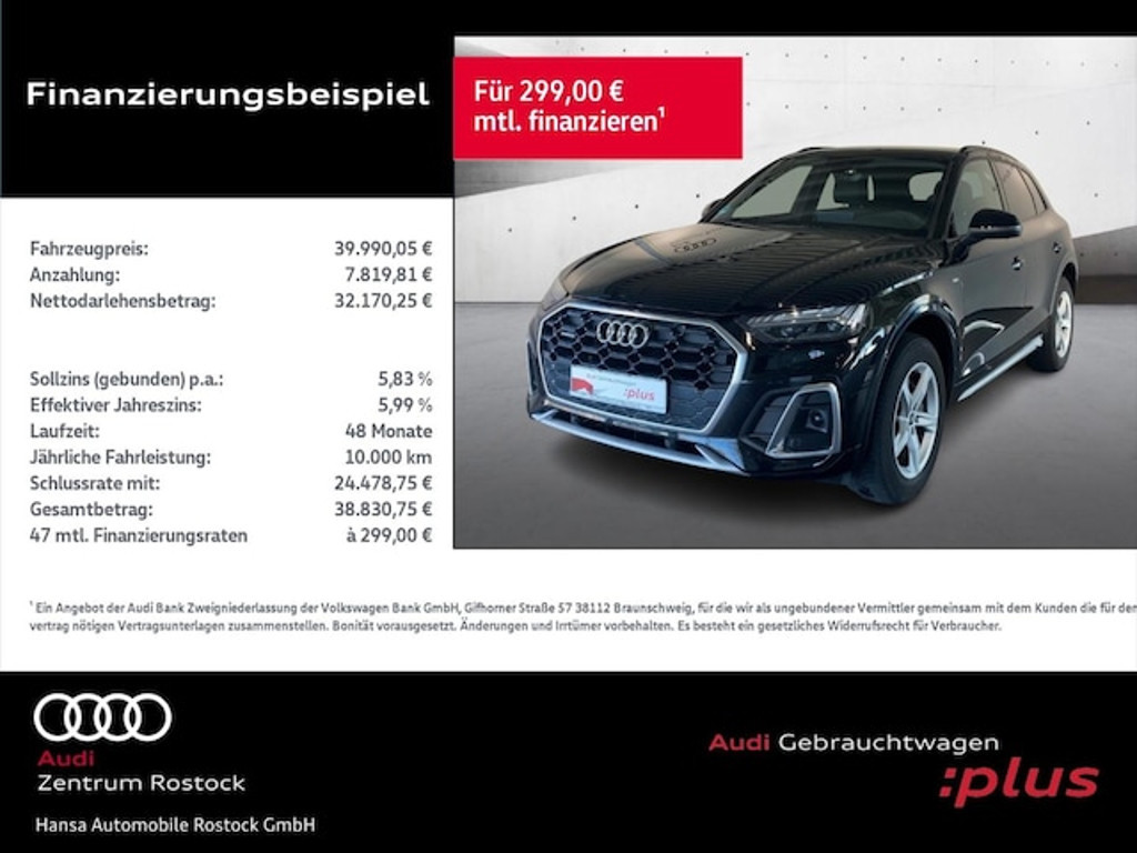 Audi Q5 Quattro S-Tronic 40 TDI