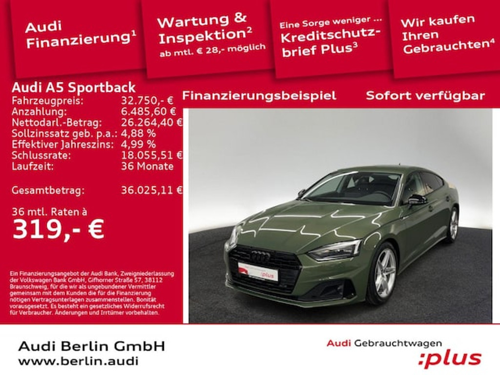 Audi A5 Sportback S-Tronic 35 TDI
