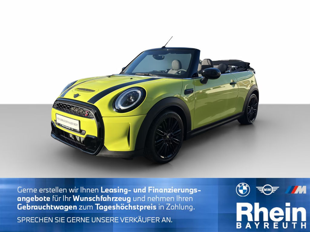 Mini Cooper S Cabrio Navi LED Rfk AppleCar Sportsitz