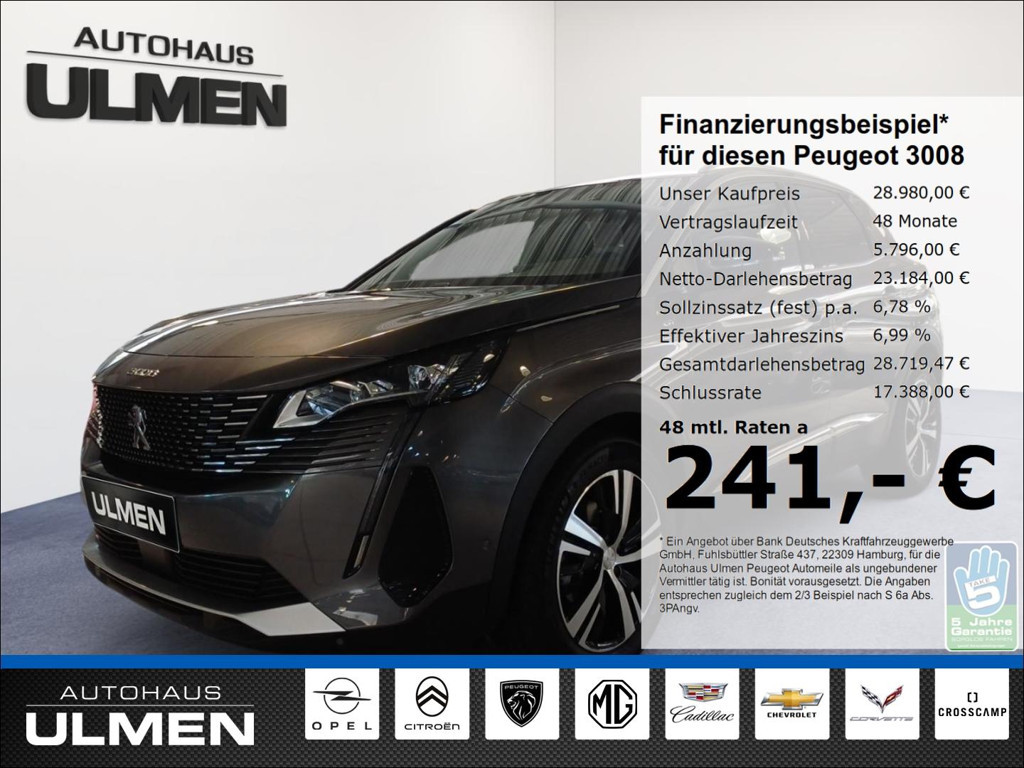 Peugeot 3008 GT-Line Hybrid