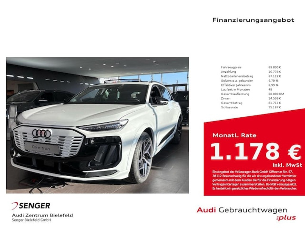 Audi Q6 e-tron Quattro