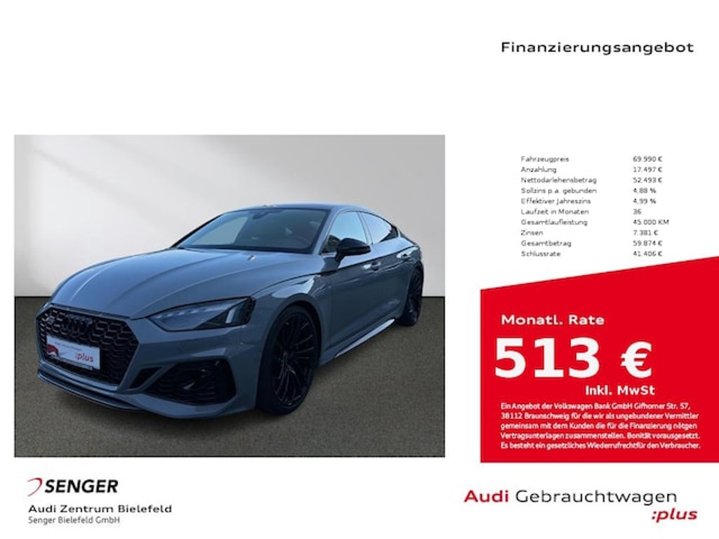 Audi RS5 Sportback Quattro