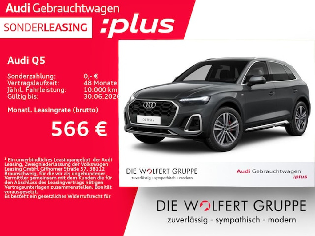 Audi Q5 Quattro Business S-Line S-Tronic Hybride 55 TFSI