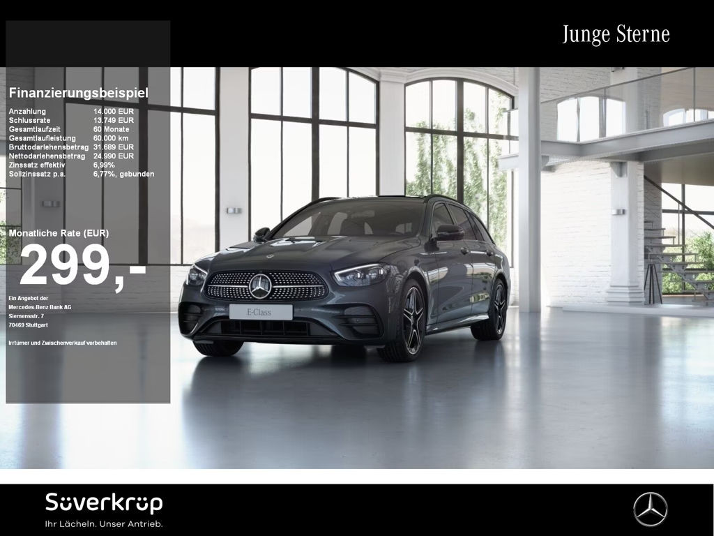 Mercedes-Benz E-Klasse E 300 4MATIC AMG Line Estate E 300 d