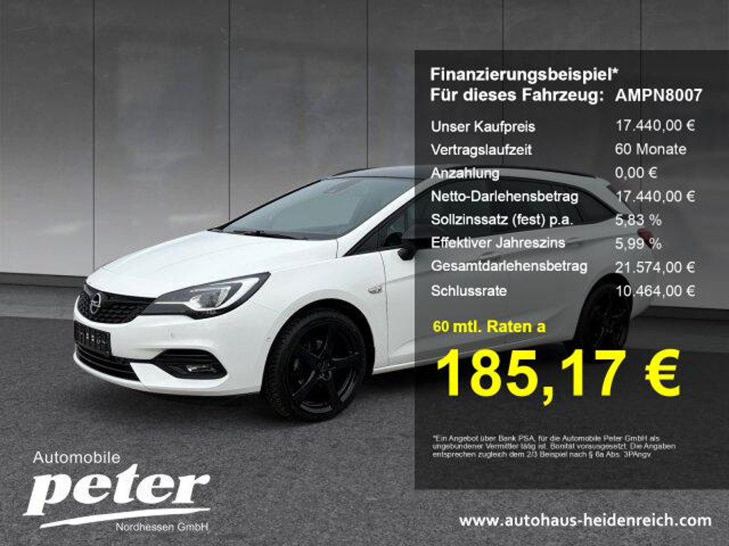 Opel Astra Sports Tourer Ultimate 1.2 Turbo Turbo