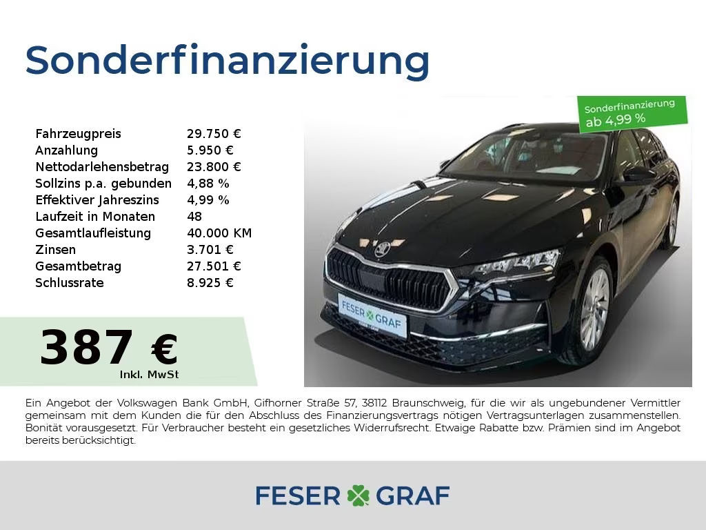 Skoda Octavia Combi 1.5 TSI Selection