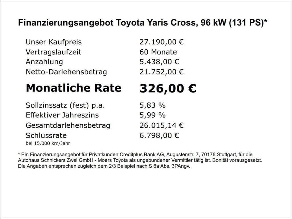 Toyota Yaris Cross