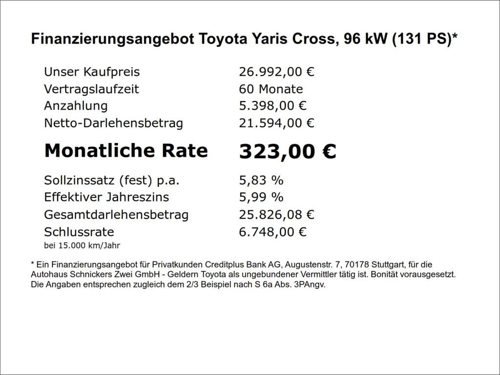 Toyota Yaris Cross