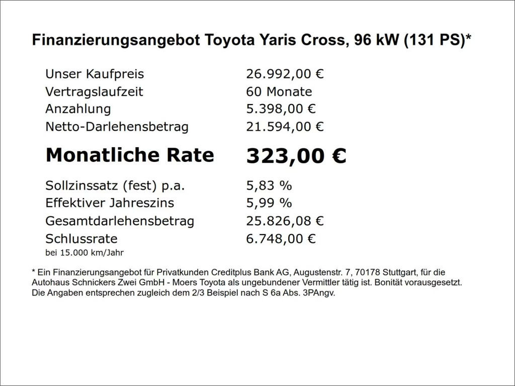 Toyota Yaris Cross