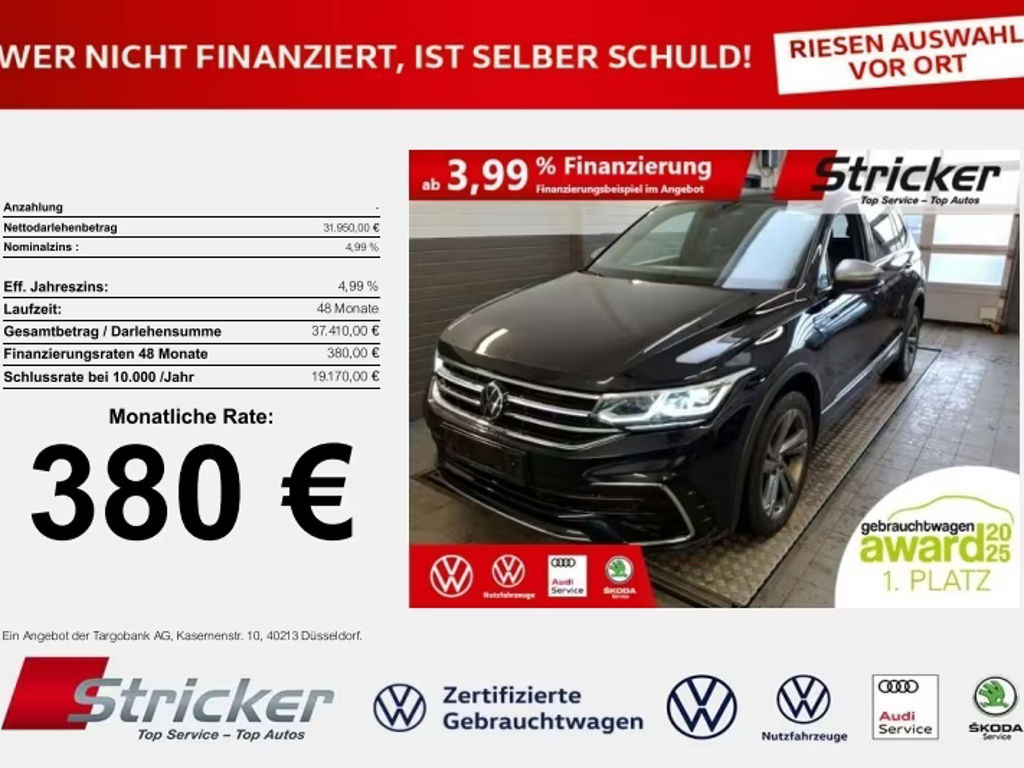 Volkswagen Tiguan DSG Allspace R-Line 2.0 TSI