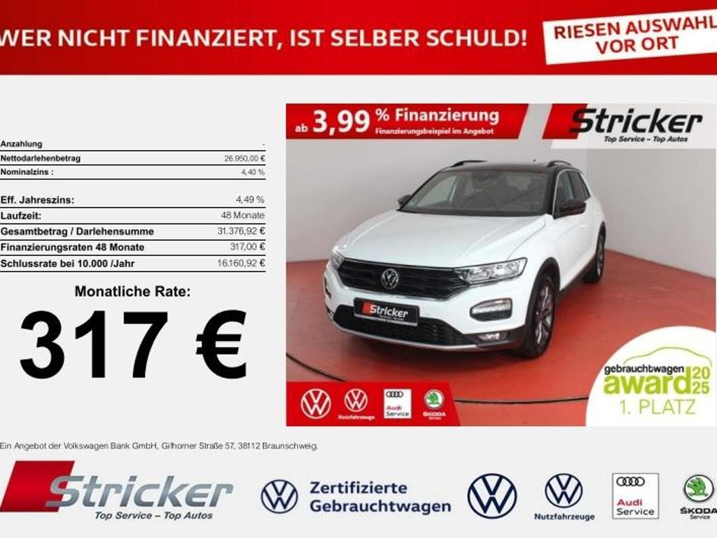 Volkswagen T-Roc DSG Sport 2.0 TSI