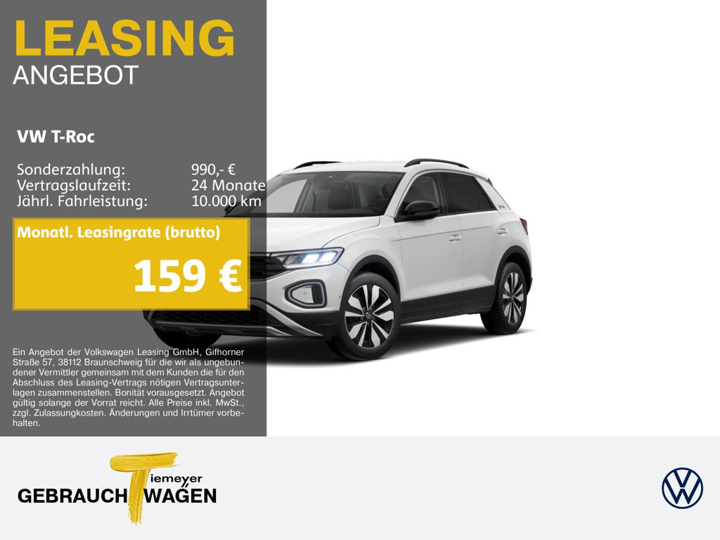Volkswagen T-Roc 1.0 TSI