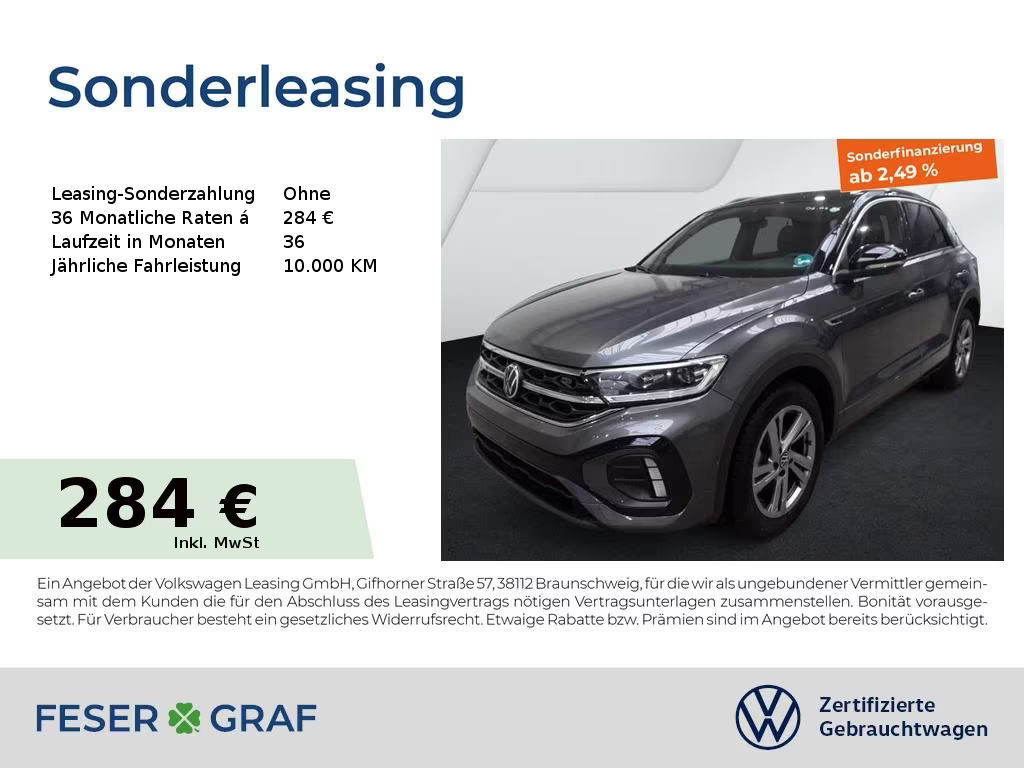 Volkswagen T-Roc DSG R-Line 1.5 TSI