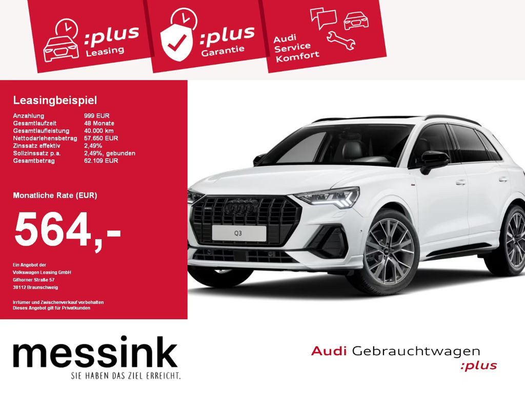 Audi Q3 Quattro S-Line 45 TFSI