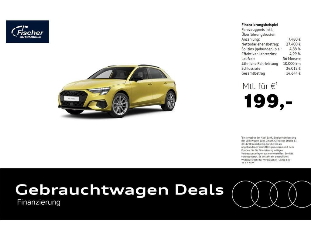 Audi A3 Sportback Sedan S-Line Hybride 40 TFSI