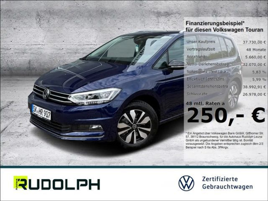 Volkswagen Touran Comfortline DSG 1.5 TSI