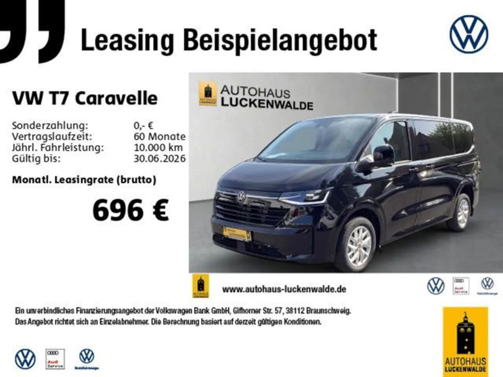 Volkswagen Caravelle Style IQ.Drive 2.0 TDI T7