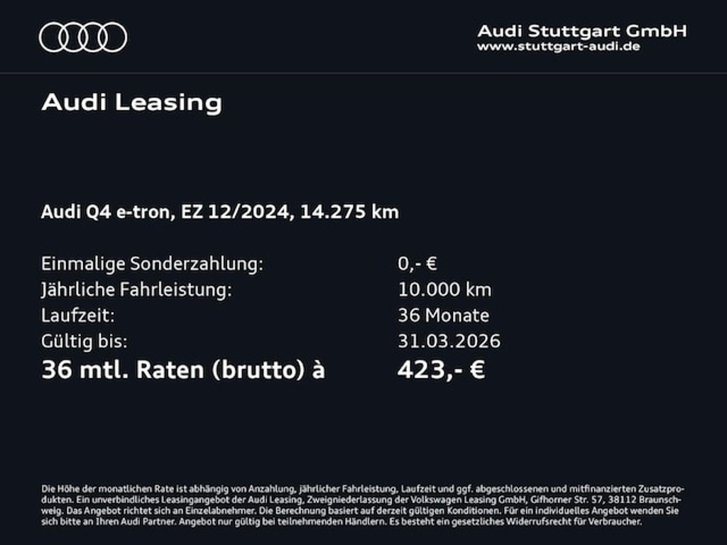 Audi Q4 e-tron