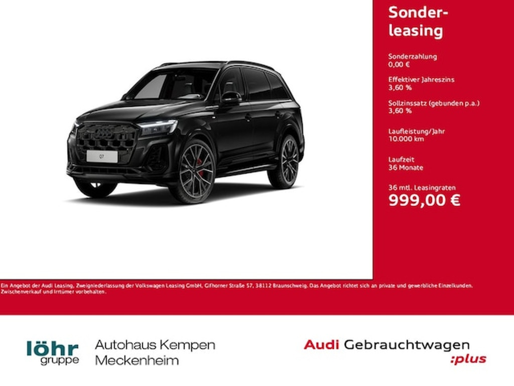 Audi Q7 Quattro S-Line 55 TFSI