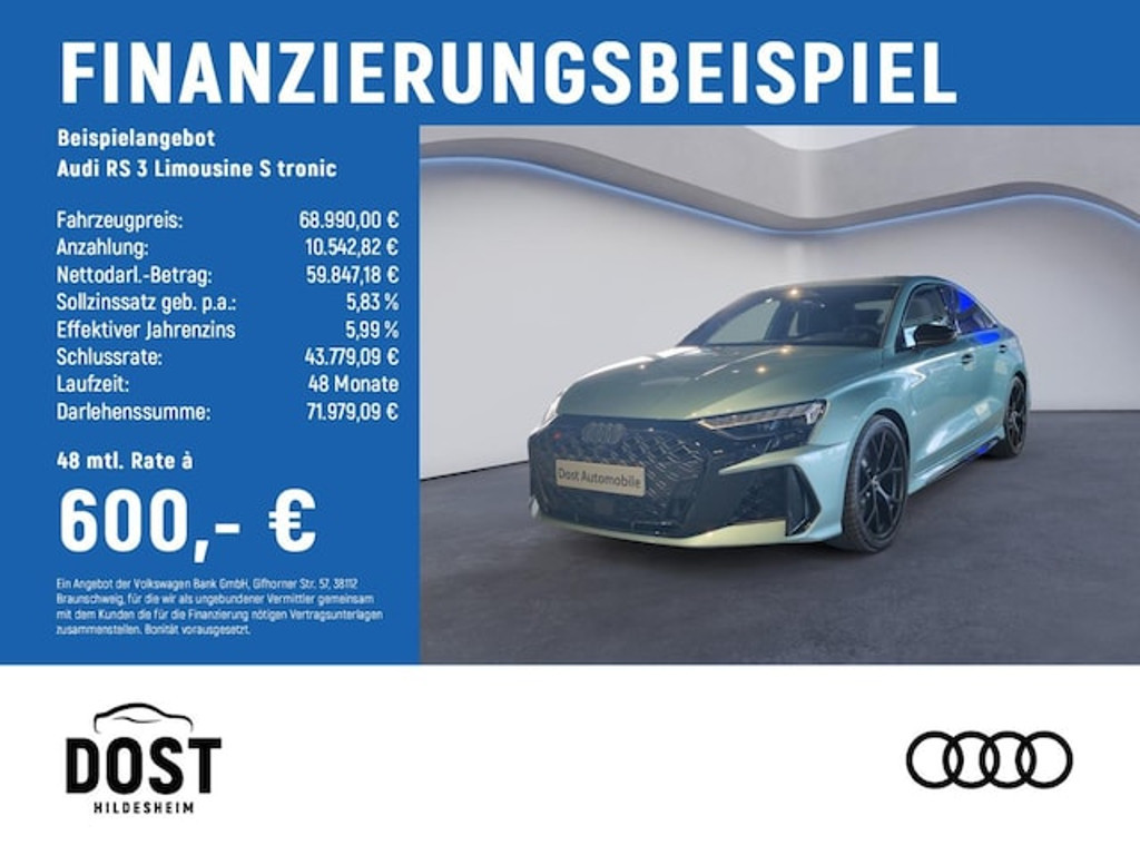 Audi RS3 Sedan Quattro S-Tronic