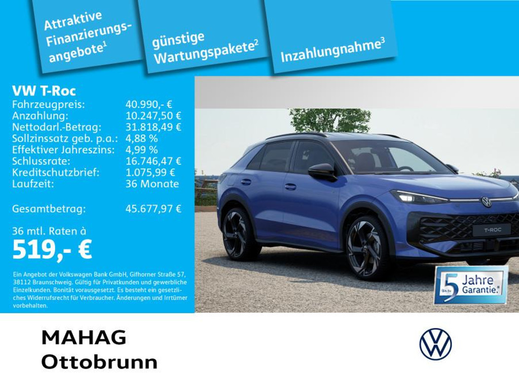Volkswagen T-Roc R-Line IQ.Drive 1.5 eTSI
