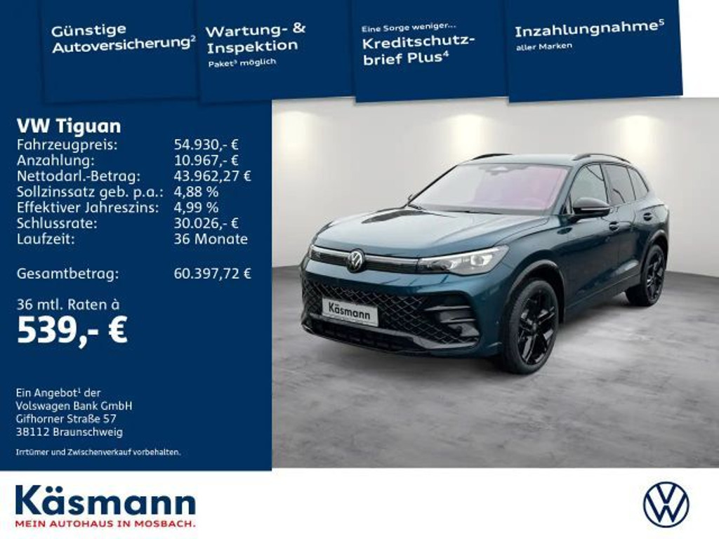 Volkswagen Tiguan R-Line 2.0 TDI