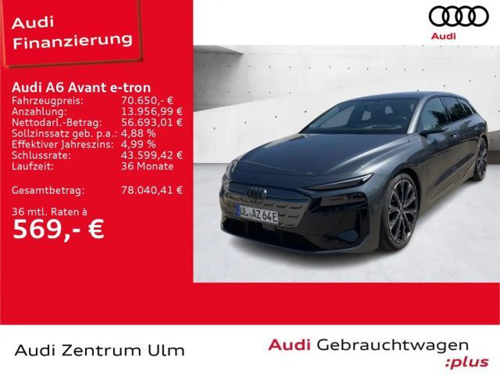 Audi A6 e-tron S-Line Performance Edition