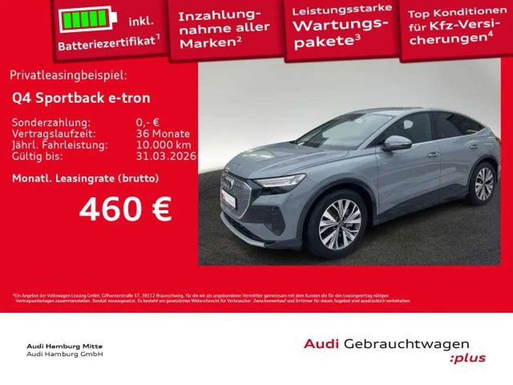 Audi Q4 e-tron S-Line