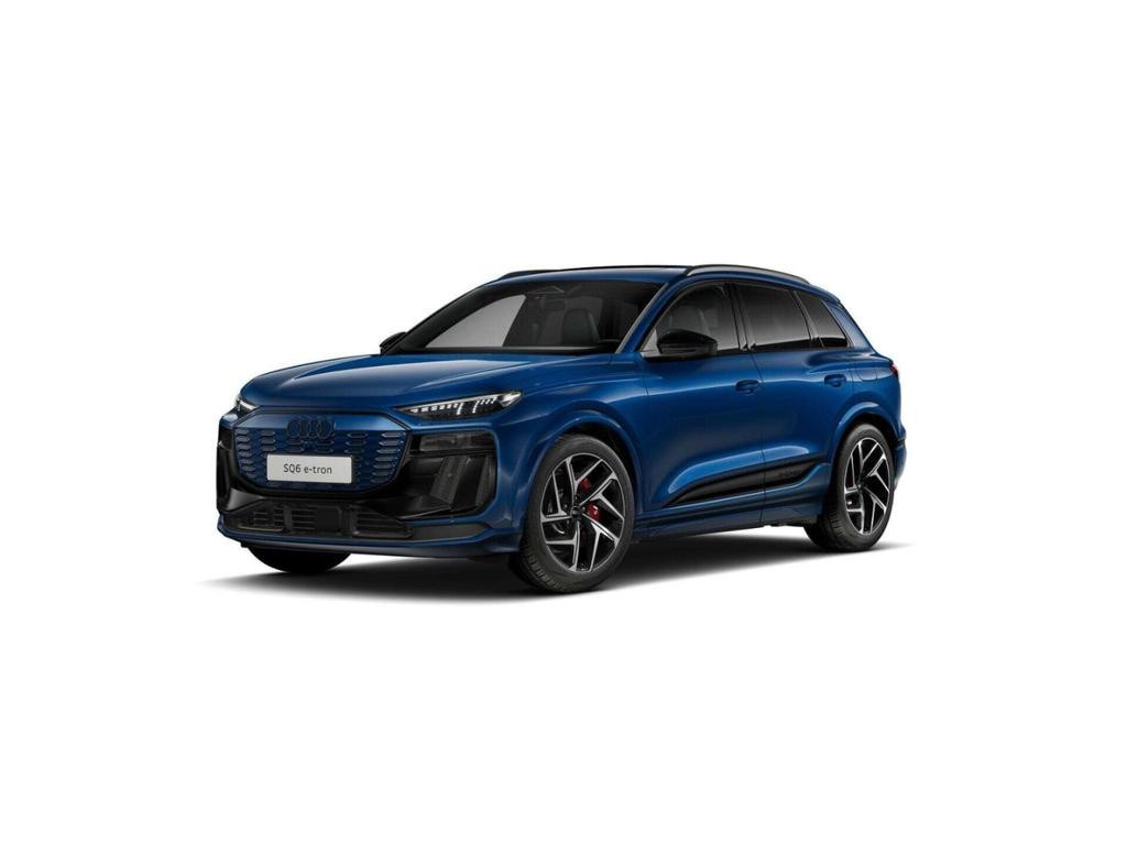 Audi SQ6 e-tron edition one blue