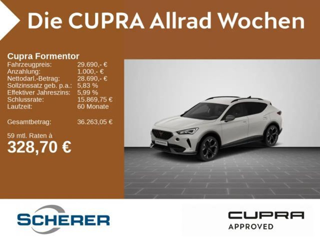 Cupra Formentor 4Drive 2.0 TSI DSG VZ