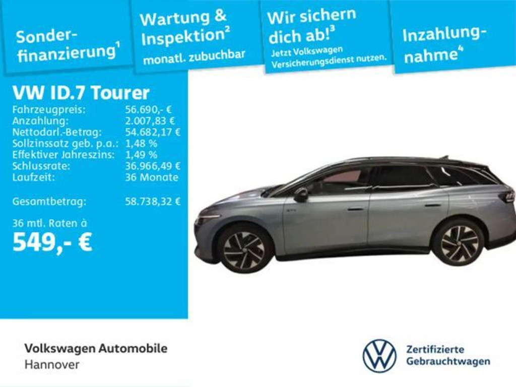 Volkswagen ID.7 4Motion IQ.Drive GTX