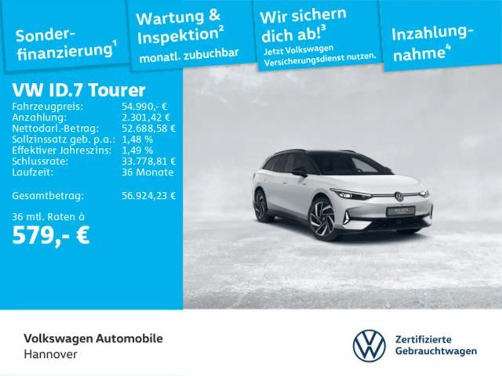 Volkswagen ID.7 4Motion IQ.Drive GTX