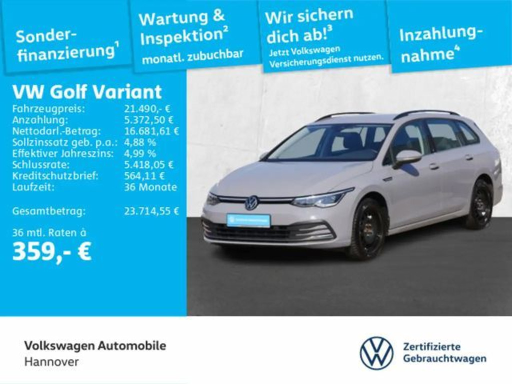 Volkswagen Golf DSG Style Variant Golf VIII 1.5 eTSI