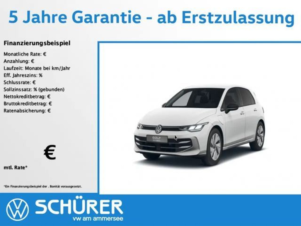 Volkswagen Golf eHybrid Golf VIII