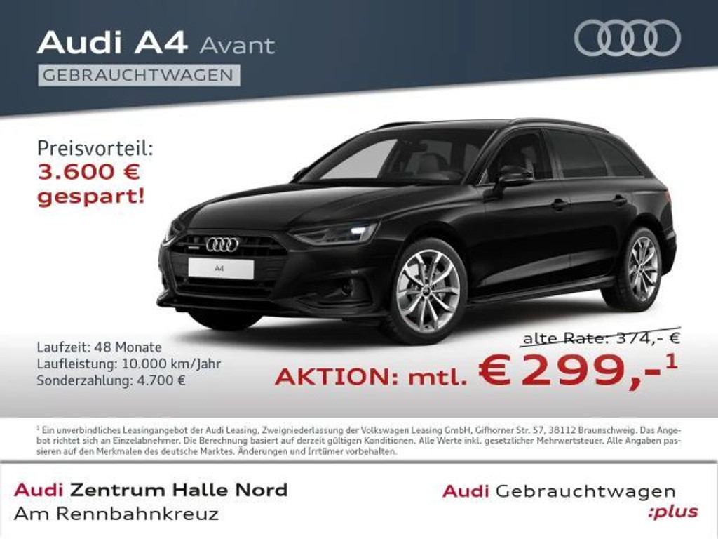 Audi A4 Avant Quattro S-Tronic 40 TDI