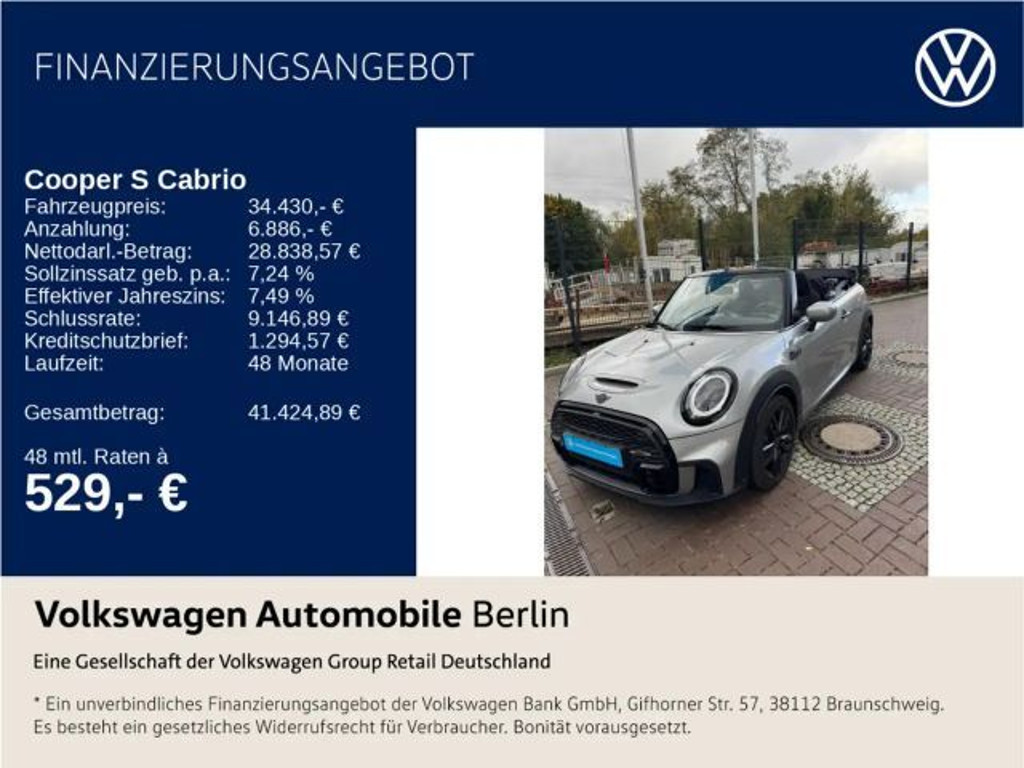 Mini Cooper S Cabrio John Cooper Works