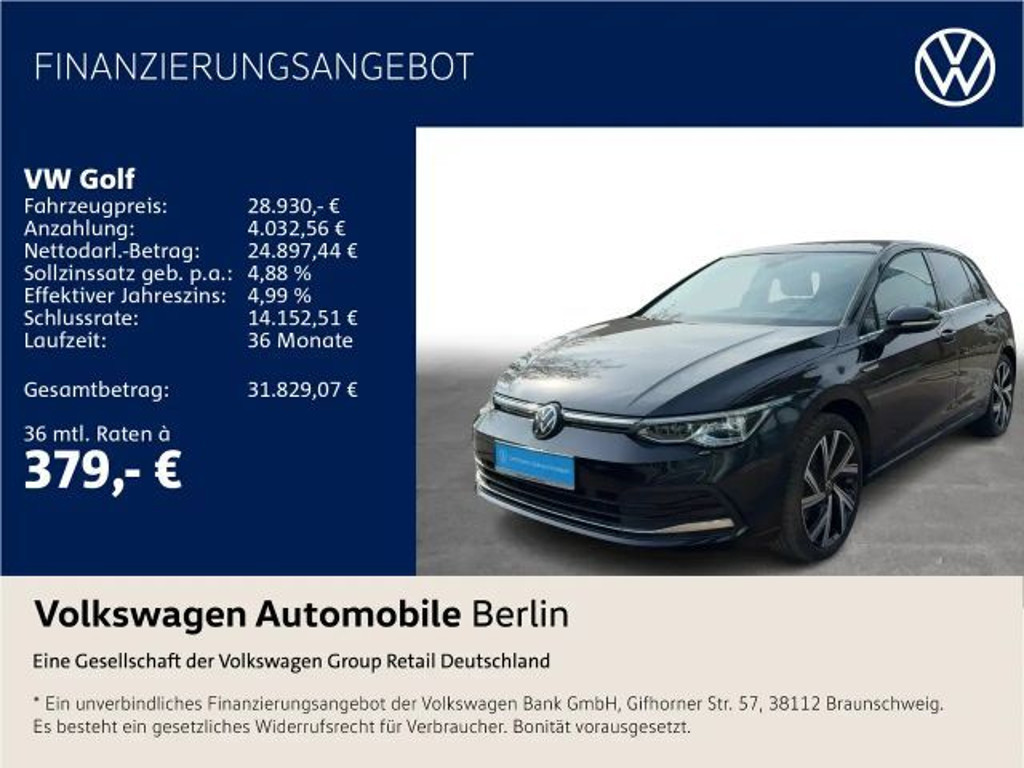 Volkswagen Golf DSG Style 2.0 TSI