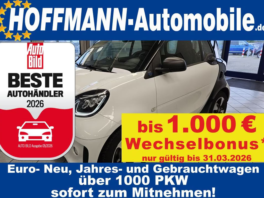 Smart EQ fortwo EQ Exclusive,Voll-LED,Pano-dach,Alu,SHZ