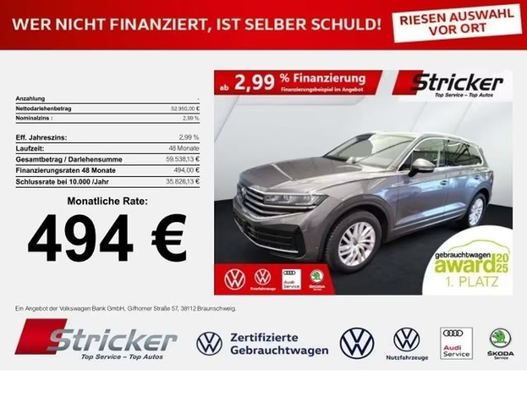 Volkswagen Touareg 3.0 V6 TDI Elegance Elegance