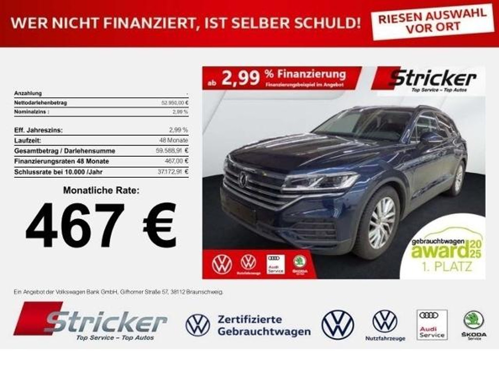 Volkswagen Touareg 3.0 V6 TDI