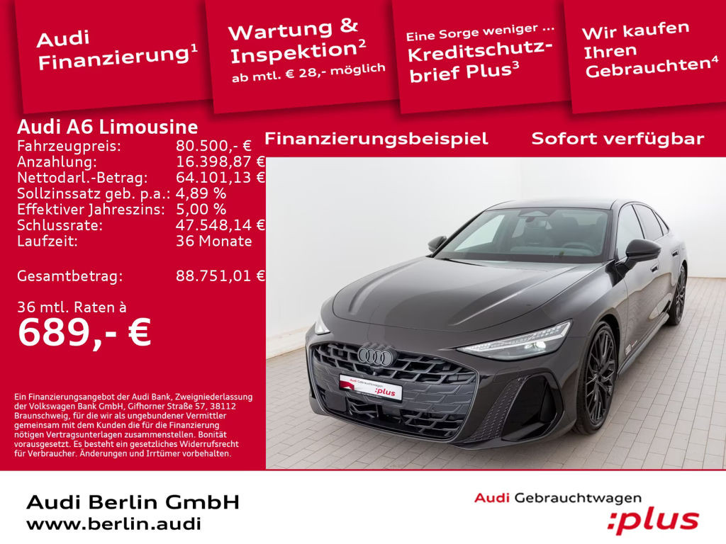 Audi A6 Sedan Quattro S-Tronic Hybride