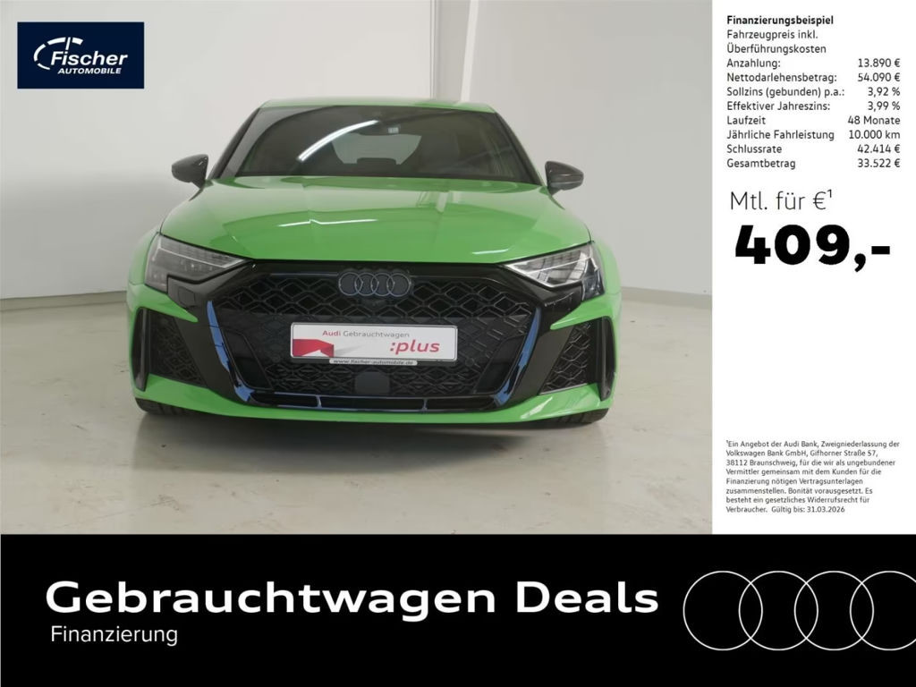 Audi RS3 Sportback Sedan Quattro