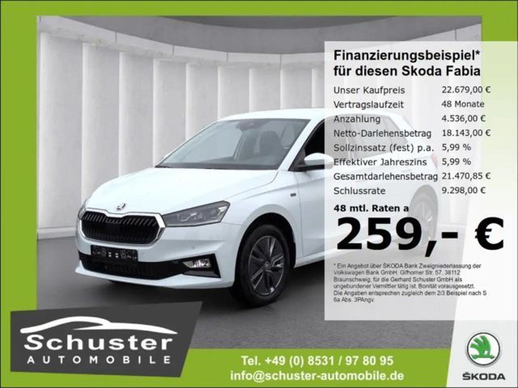 Skoda Fabia 1.0 TSI Tour