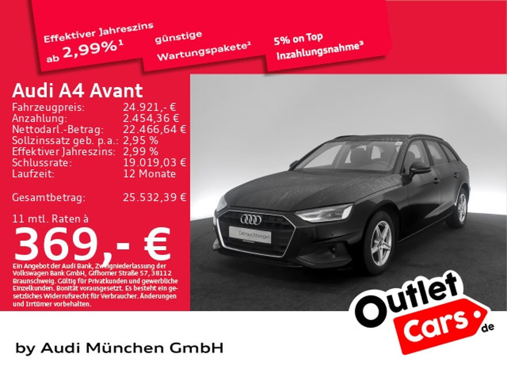 Audi A4 Avant S-Tronic 30 TDI